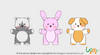 Customized Stuffed/Plush Cat/Rabbit/Dog Toys Animal Toy