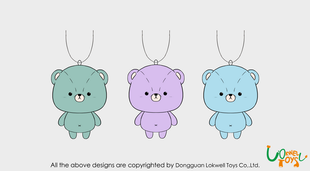 Soft Teddybear Keychain/ Stuffed Bear Keychain Toys
