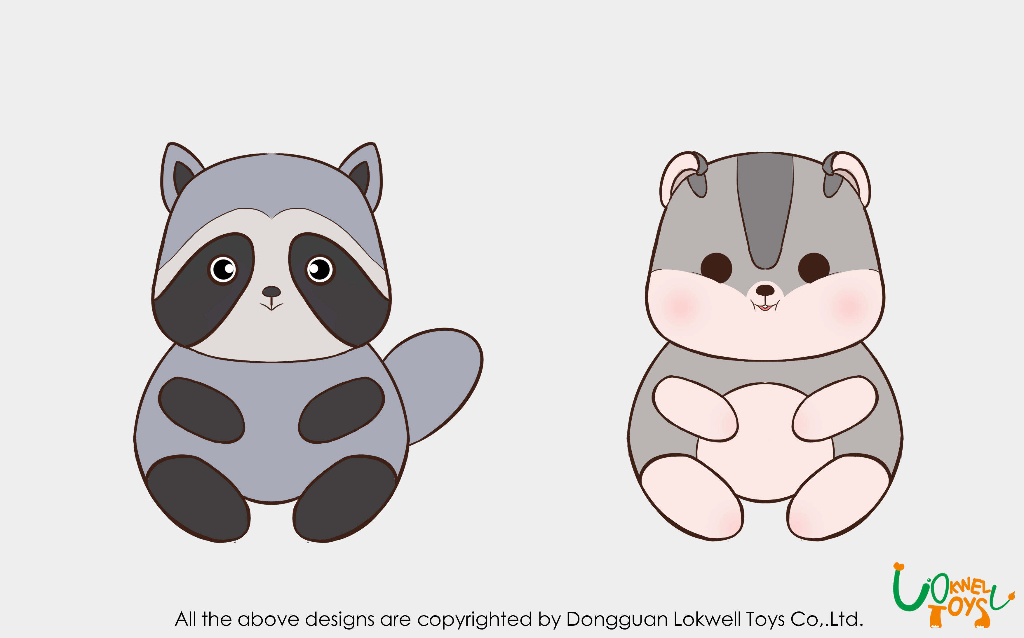 Customized Stuffed/Plush Raccoon Toy Manufacturer