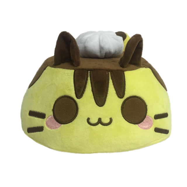 Soft Cat Pillow Toys/ Custom Animal Plush Pillow Toys/ OEM Stuffed Toys