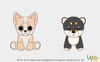 Cute Plush Puppy Toys/Custom Plush Animal Toys