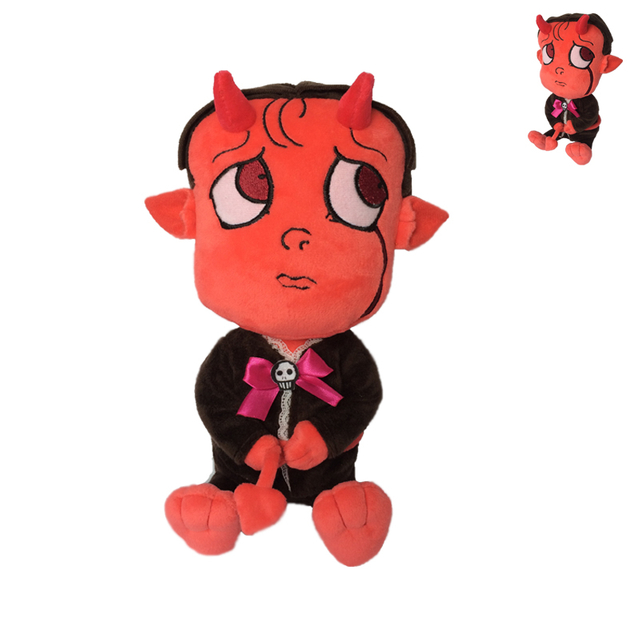 custom plush design demonic Monster Stuffed Plush doll Toy for Kids gift/ toy importer/exporter/distributors/author